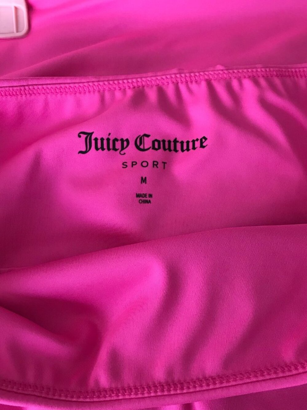 Juicy Couture Sport pink  Skorts 2 Pockets inside activewear Size : M NWT - Picture 7 of 8